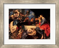 Feast in the house of Simon the Pharisee, c.1620 Fine Art Print