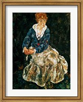 The Artist's wife seated Fine Art Print