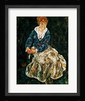 The Artist's wife seated Fine Art Print