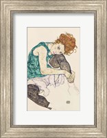 Seated Woman with Bent Knee, 1917 Fine Art Print