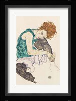 Seated Woman with Bent Knee, 1917 Fine Art Print