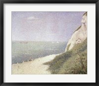 Beach at Bas Butin, Honfleur, 1886 Fine Art Print