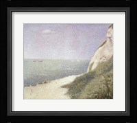 Beach at Bas Butin, Honfleur, 1886 Fine Art Print