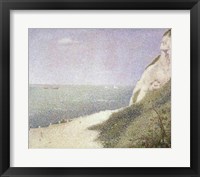 Beach at Bas Butin, Honfleur, 1886 Fine Art Print