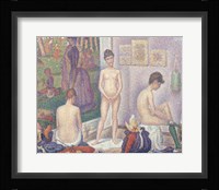 The Models, 1888 Fine Art Print