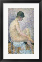 Model in Profile, 1886 Fine Art Print