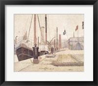 La Maria at Honfleur, 1886 Fine Art Print