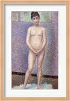 Model from the Front, 1886-7 Fine Art Print
