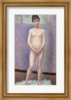 Model from the Front, 1886-7 Fine Art Print