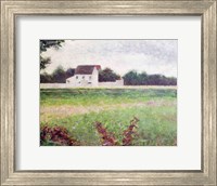 Landscape in the Ile-de-France, 1881-82 Fine Art Print