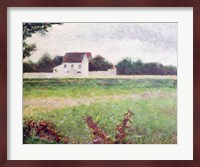 Landscape in the Ile-de-France, 1881-82 Fine Art Print