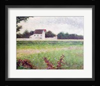 Landscape in the Ile-de-France, 1881-82 Fine Art Print