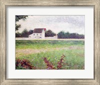 Landscape in the Ile-de-France, 1881-82 Fine Art Print