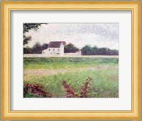 Landscape in the Ile-de-France, 1881-82 Fine Art Print