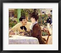 The Garden of Pere Lathuille, 1879 Fine Art Print