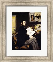 Portrait of Emile Zola Fine Art Print