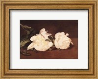 Branch of White Peonies and Secateurs, 1864 Fine Art Print