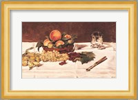 Still Life: Fruit on a Table, 1864 Fine Art Print