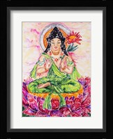 Flower Buddha Fine Art Print