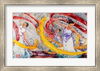 Ribbon Dancers Fine Art Print