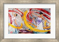 Ribbon Dancers Fine Art Print