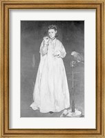Woman with a Parrot, 1866 Fine Art Print
