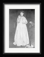 Woman with a Parrot, 1866 Fine Art Print