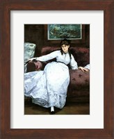 The Rest, portrait of Berthe Morisot Fine Art Print