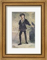 Jean-Baptiste Faure in the Opera 'Hamlet' by Ambroise Thomas Fine Art Print