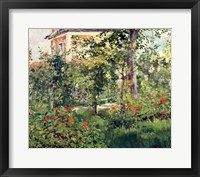 The Garden at Bellevue, 1880 Fine Art Print