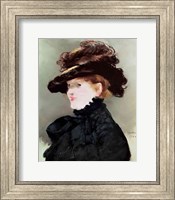 Portrait of Mery Laurent Fine Art Print