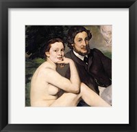 Dejeuner sur l'Herbe, 1863 (seated couple) Fine Art Print