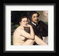 Dejeuner sur l'Herbe, 1863 (seated couple) Fine Art Print