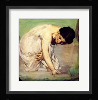 Dejeuner sur l'Herbe, 1863 (woman detail) Fine Art Print