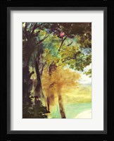 Dejeuner sur l'Herbe, 1863 ( trees detail) Fine Art Print