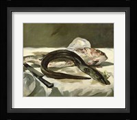 Eel and Red Mullet, 1864 Fine Art Print