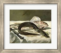 Eel and Red Mullet, 1864 Fine Art Print