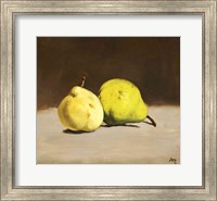 Two Pears, 1864 Fine Art Print