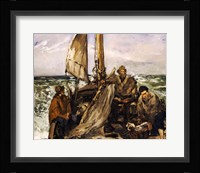 The Workers of the Sea, 1873 Fine Art Print