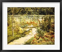 The Bench, The Garden at Versailles Fine Art Print