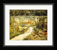 The Bench, The Garden at Versailles Fine Art Print
