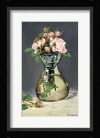 Moss Roses in a Vase, 1882 Fine Art Print