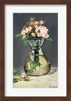 Moss Roses in a Vase, 1882 Fine Art Print