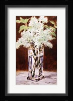 White Lilac in a Crystal Vase, 1882 Fine Art Print