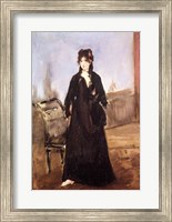 Portrait of Berthe Morisot Fine Art Print