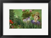 Child in the Flowers Fine Art Print