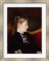 Profile of a Young Girl Fine Art Print