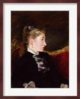 Profile of a Young Girl Fine Art Print