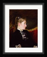 Profile of a Young Girl Fine Art Print
