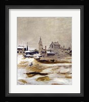 Effect of Snow at Petit-Montrouge, 1870 Fine Art Print